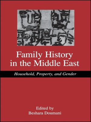 cover image of Family History in the Middle East